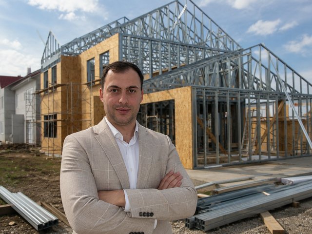 Construcción de una vivienda con el sistema LSTK