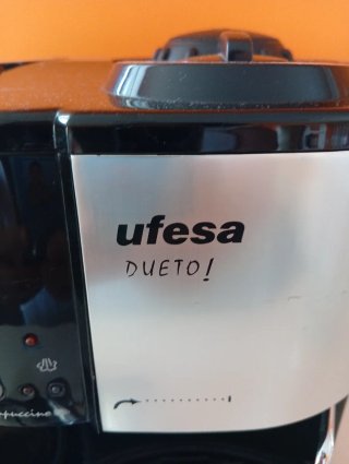 Cafetera Ufesa Duetto Espresso y Filtro