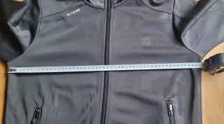 Chaqueta Jack & Jones gris cremallera T.S