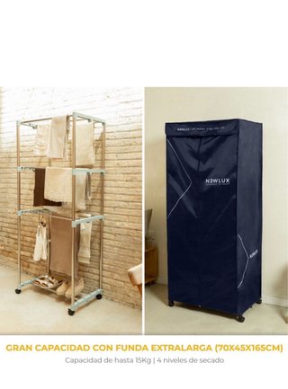 Secadora de Ropa NEWLUX Secadry V150 XXL-UV