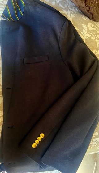 Americana Ralph Lauren Azul con Botones Dorados