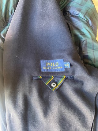 Americana Ralph Lauren Azul con Botones Dorados