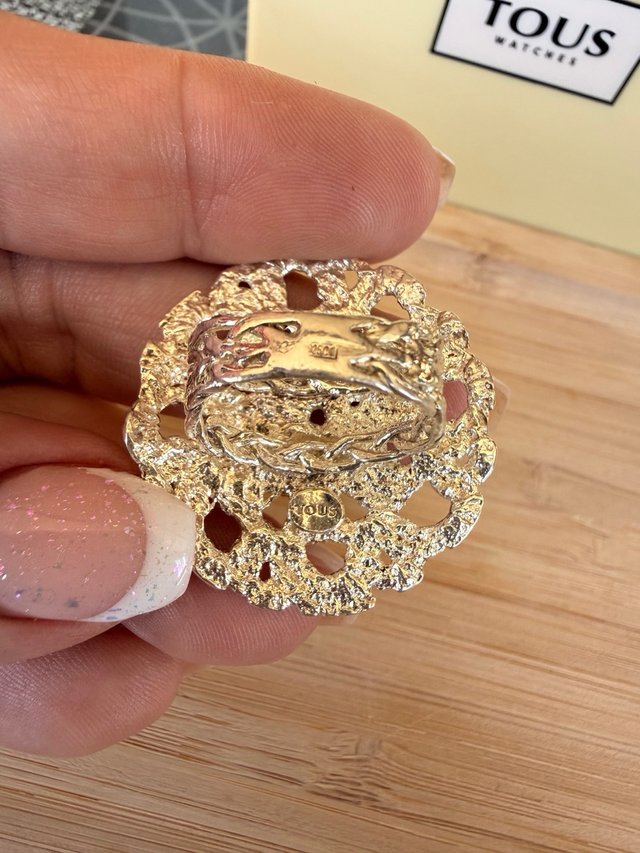 Anillo Tous Plata Ley 925