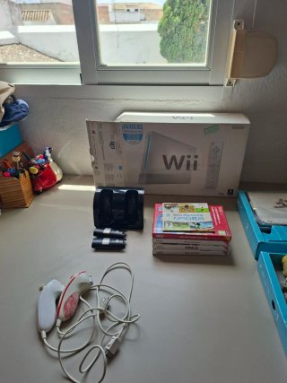 Nintendo Wii Consola Blanca + Juegos