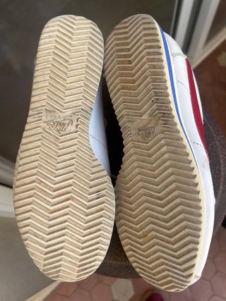 Zapatillas Nike Cortez Mujer Blancas y Rojas