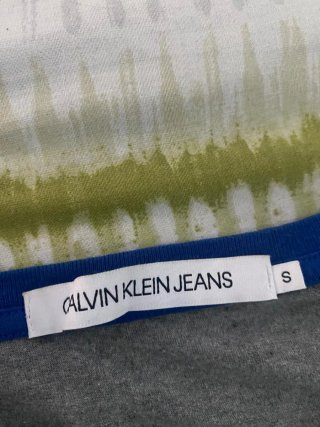 Camiseta Calvin Klein Jeans Gris Talla S