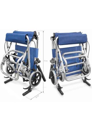 Silla de ruedas plegable