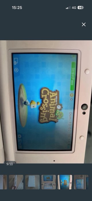 Nintendo 3DS Blanca + Animal Crossing+cargador