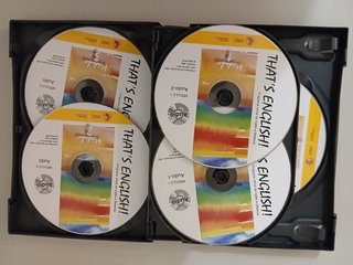 THAT'S ENGLISH! - 2002 -Módulos 1, 2, 3 - 7 CD-R