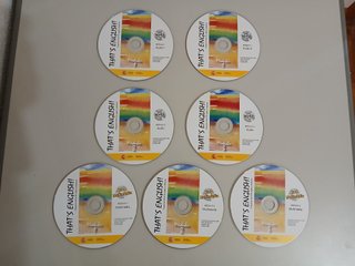 THAT'S ENGLISH! - 2002 -Módulos 1, 2, 3 - 7 CD-R