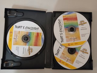 THAT'S ENGLISH! - 2002 -Módulos 1, 2, 3 - 7 CD-R