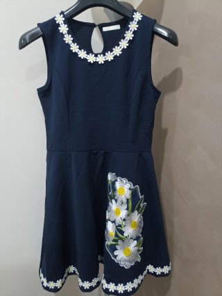 Set 4 vestiti bambina fiori