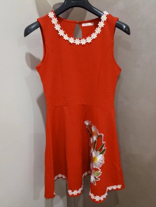 Set 4 vestiti bambina fiori