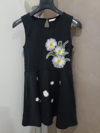 Set 4 vestiti bambina fiori