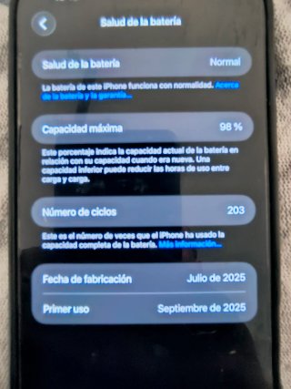 iPhone 16 Pro Max 256GB Negro !! Impecable ¡¡