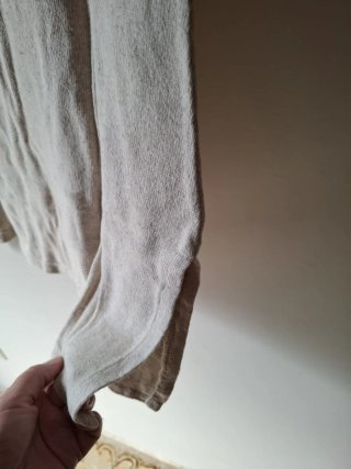Maglione senza maniche beige
