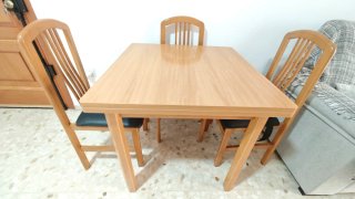 Mueble de salón completo madera