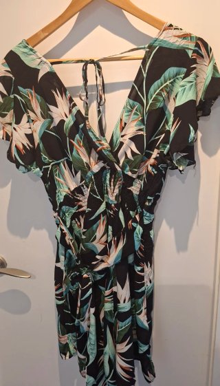 Mono estampado tropical