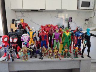 Colección Juguetes Marvel y DC