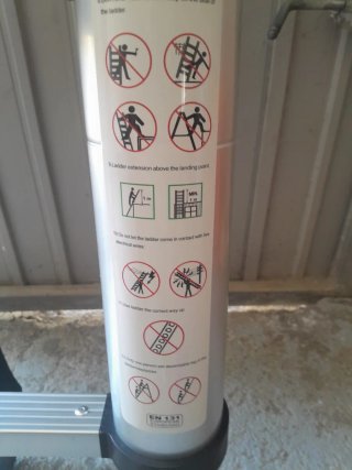 Escalera telescópica 4,40 m