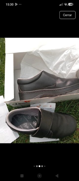 Zapatos de trabajo Dian negros