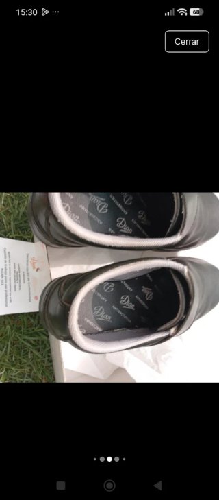 Zapatos de trabajo Dian negros