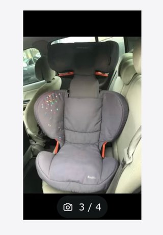 Silla coche Bebeconfort Rodifix gris