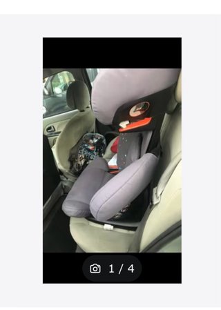 Silla coche Bebeconfort Rodifix gris