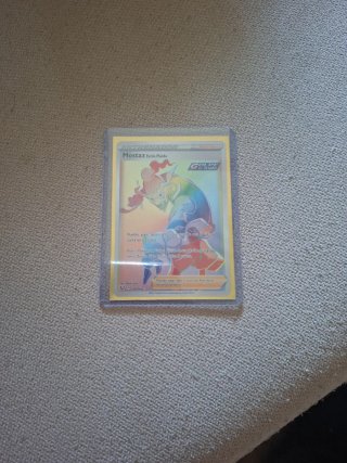Carta Pokémon Entrenador Mostaz Estilo Fluido