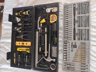 Set de herramientas de carpintería