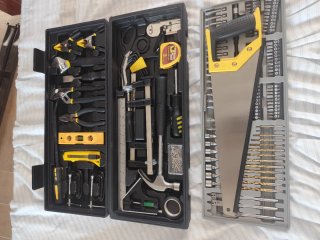 Set de herramientas de carpintería