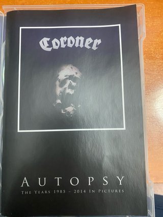 Coroner Autopsy The Years 1985-2014 DVD