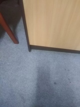 Armario pequeño madera y negro