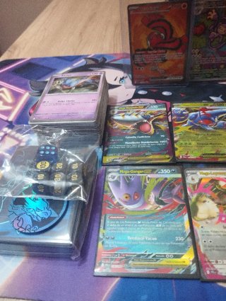 Pokémon lote fuegos fantasmales español.