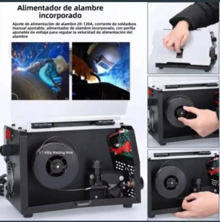 Máquina Soldar Inverter Dual MIG/MMA