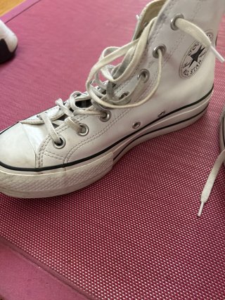 Converse Piel Blancas Talla 38