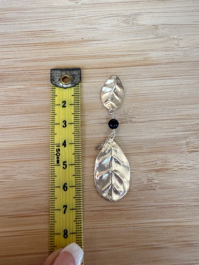 Pendientes Tous Plata Ley 925 Hoja
