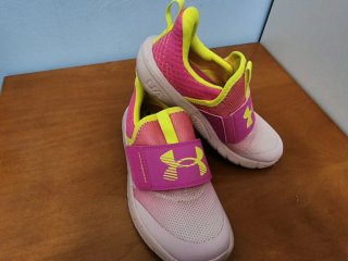 Zapatillas Niña Running Rosa y Amarillo Talla 32