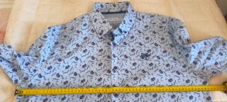 Camisa estampada Blue Fields Talla L