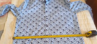 Camisa estampada Blue Fields Talla L