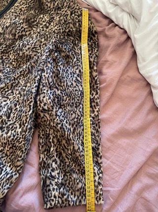 Chaqueta Pelo Leopardo Beige y Marrón