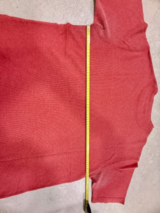 Jersey Ermenegildo Zegna coral XL algodón verano
