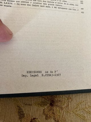 Libro don quijote de la mancha