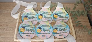 Medallas graduación infantil personalizadas