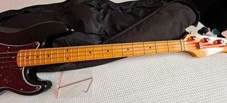 Fender Precision Sire P5 Black Bass