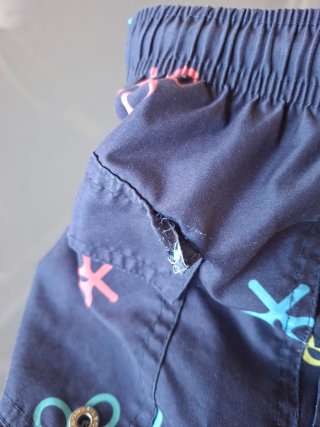 Bañador Silbon Azul Estampado niño. Talla 12