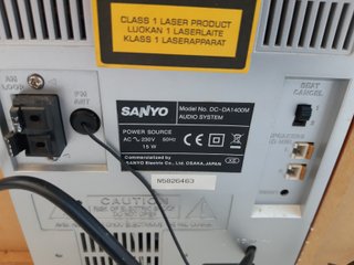 Sistema Micro Componente Sanyo