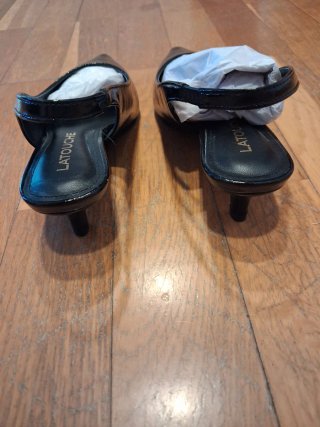 Zapatos de salón negros Latouche