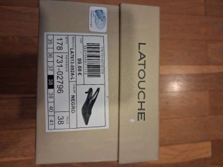 Zapatos de salón negros Latouche