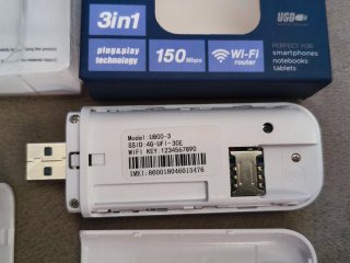 Router WiFi 4G LTE USB TIANJIE 150Mbps